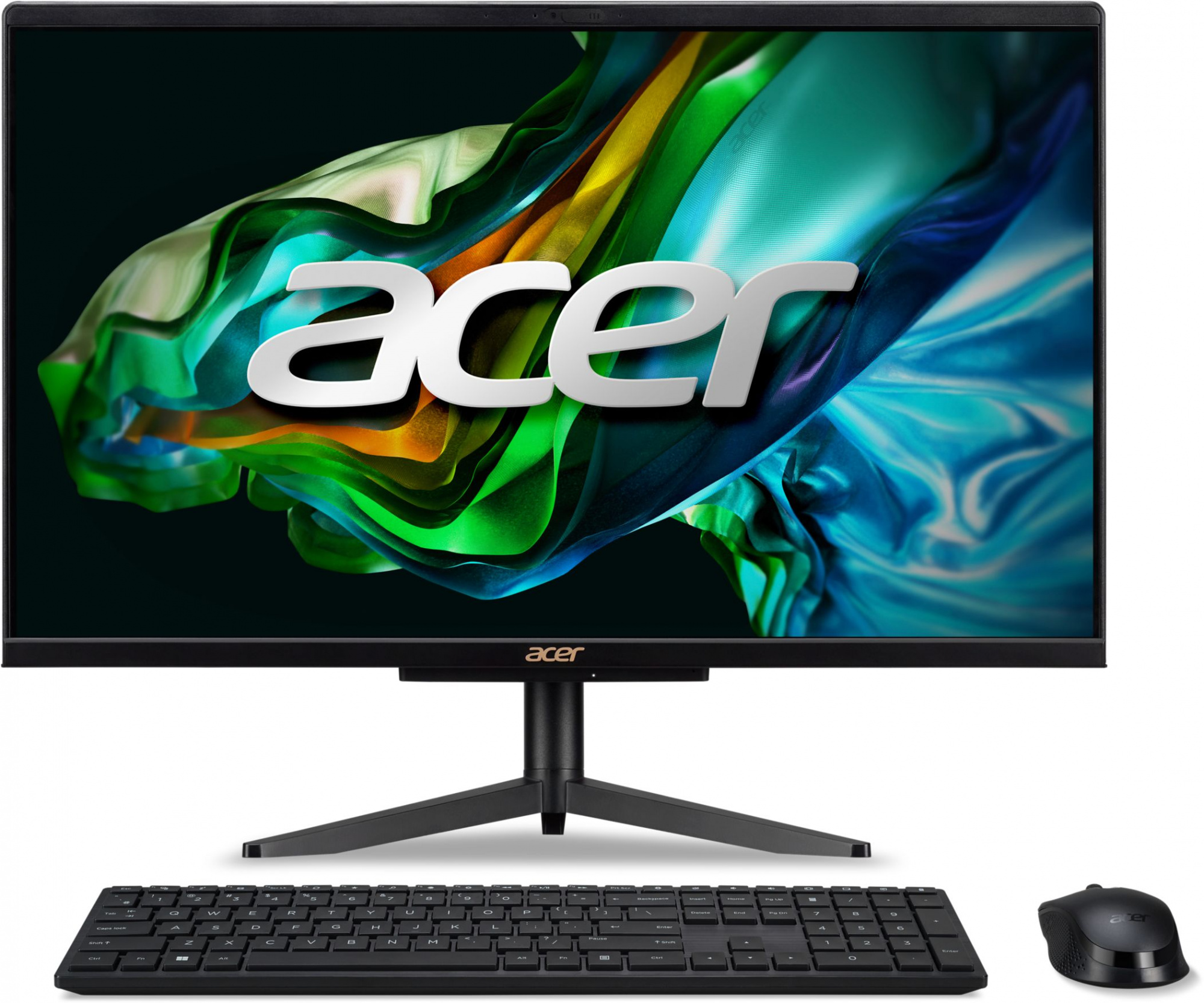 Моноблок Acer Aspire C24-1610 23.8" Full HD i3 N305 (1.8) 8Gb SSD256Gb UHDG CR Windows 11 WiFi BT 65W клавиатура мышь Cam черный 1920x1080 (DQ.BLCCD.002)