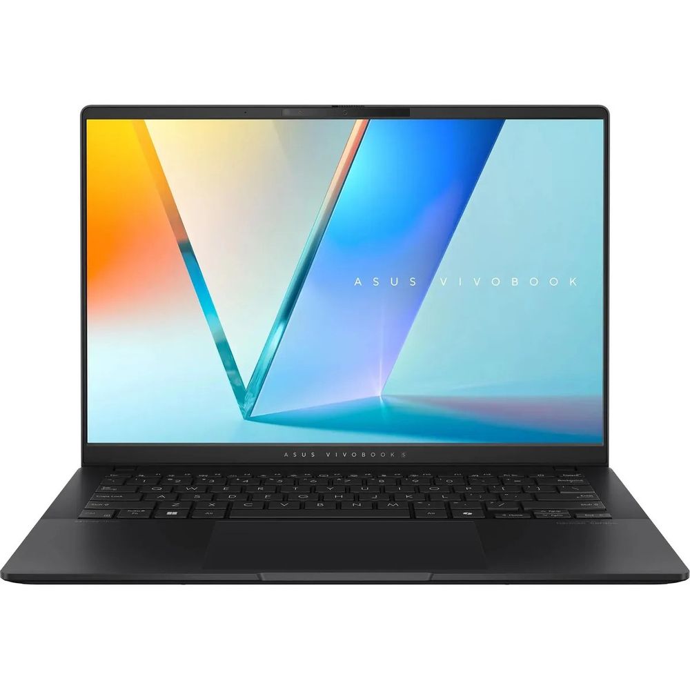 Ноутбук ASUS Vivobook S14 OLED S5406SA-QD100 Intel Core Ultra 7 258V/16Gb/1Tb/14"/OLED/FHD+/60Hz/NoOS/Black (90NB15R3-M00BP0)