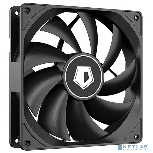 Вентилятор ID-Cooling FL-12025K 120x120mm черный 3-pin 21dB 145gr Ret