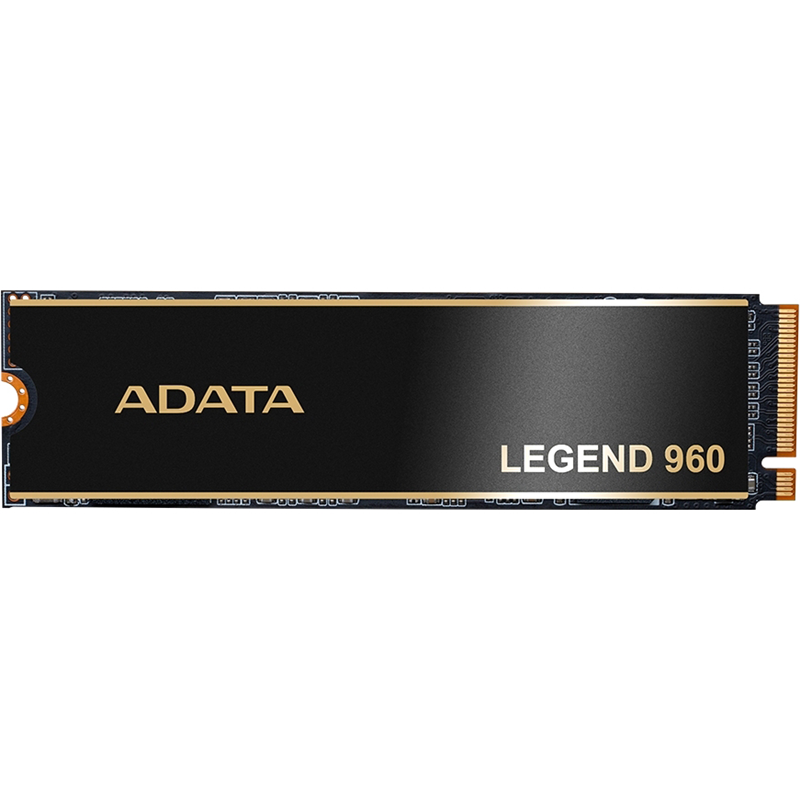 ADATA SSD LEGEND 960, 4TB, M.2(22x80mm), NVMe 1.4, PCIe 4.0 x4, 3D NAND, R/ W 7400/ 6800MB/ s, IOPs 750 000/ 630 000, TBW 3120, DWPD 0.43, with t Heat Sink (5 лет) (ALEG-960-4TCS)