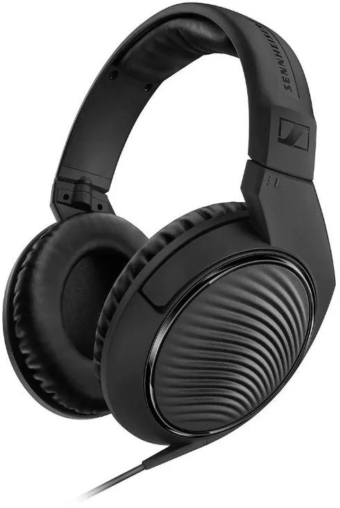 Наушники накладные Sennheiser HD 200 PRO 2м черный проводные оголовье (507182)