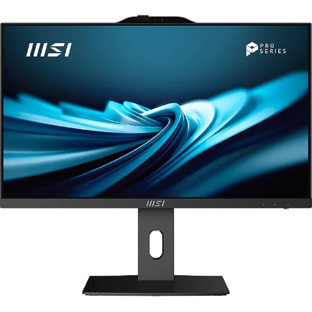Моноблок MSI PRO AP242P 14M 23.8"(1920x1080 (матовый) IPS)/Core i5 14400(2.5Ghz)/16Gb/512PCISSDGb/noDVD/ 730/BT/WiFi/-/4.63kg/Black/DOS + Wireless KB+M (9S6-AE0621-822)