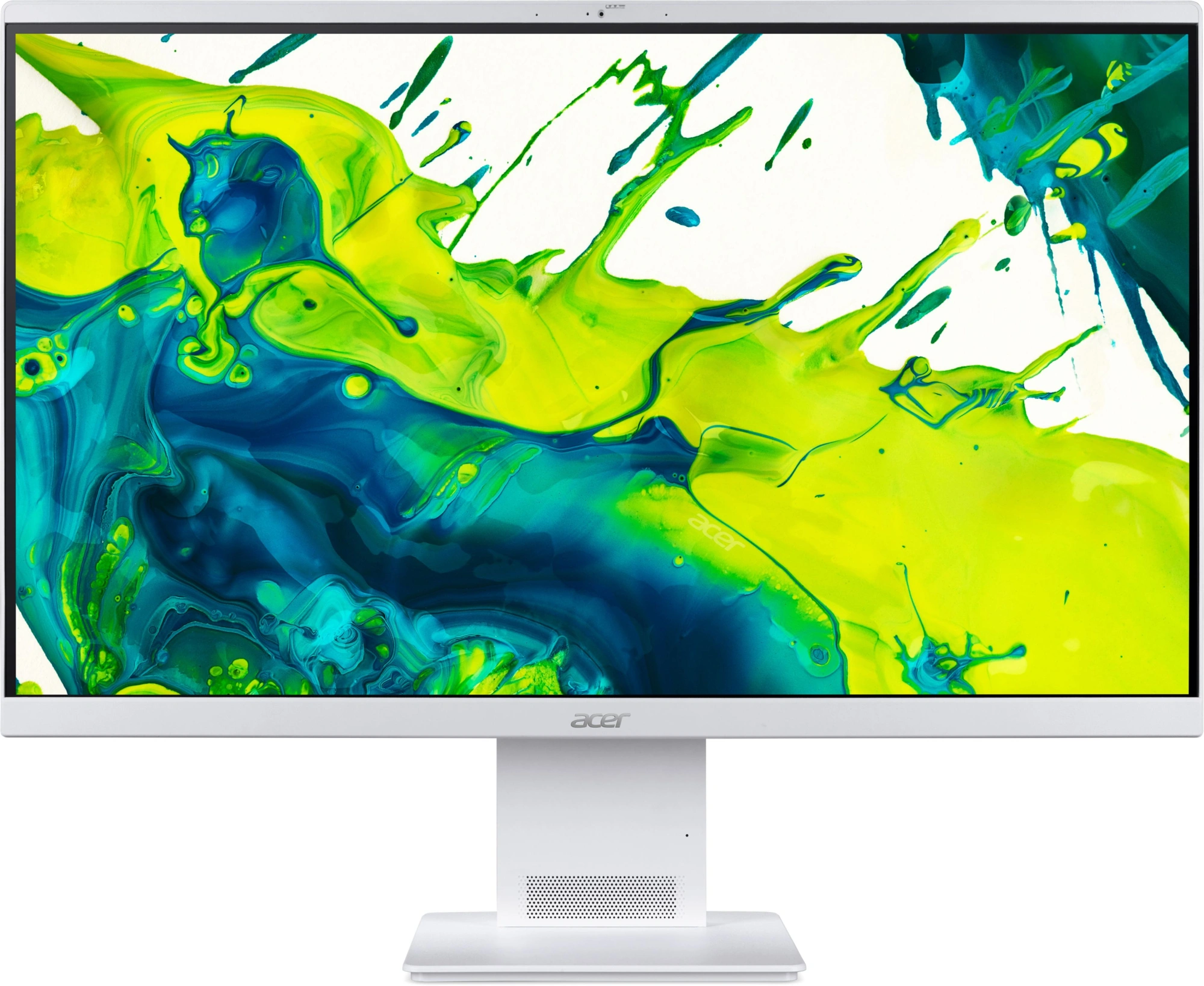 Моноблок Acer Aspire S27B-UGMTL-H 27" Full HD Core Ultra 5 125H (1.2) 16Gb SSD512Gb Arc graphics Eshell GbitEth WiFi BT 90W клавиатура мышь Cam белый 1920x1080 (DQ.BSDCD.004)