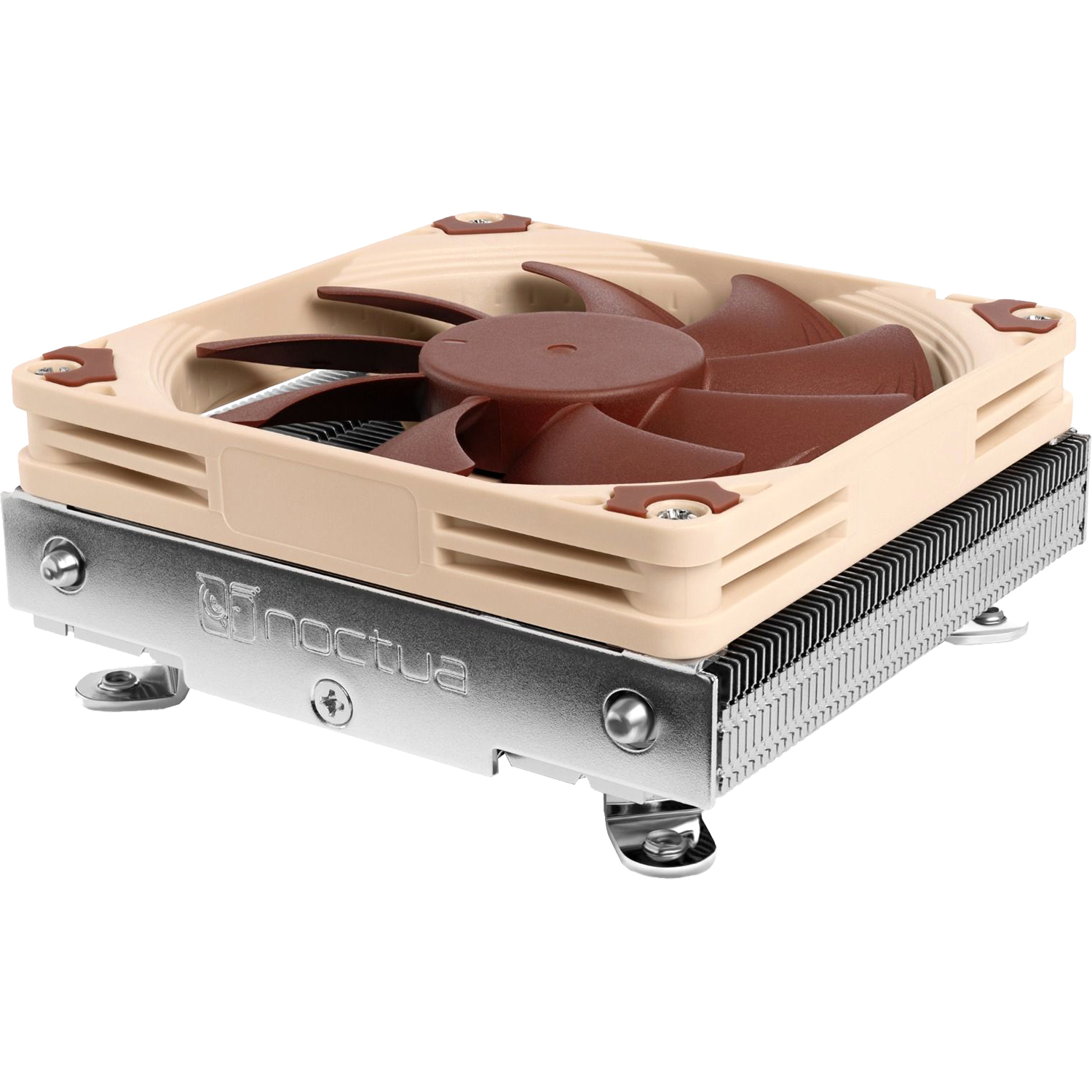 Кулер для процессора/ CPU Cooler Noctua NH-L9i-17xx (59W, 4-pin PWM, 37mm, Al/Cu, 2x6mm, 1x92x92x14mm, 33.84CFM, 23.6dBA, 2500RPM, S: 1851/1700, Beige/Brown)