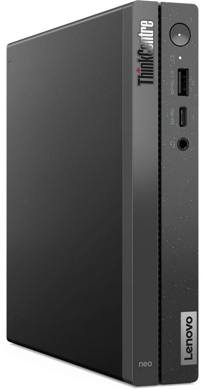 Компьютер Lenovo ThinkCentre Neo 50q G4 slim i5 13420H (2.1) 16Gb SSD256Gb UHDG Windows 11 Pro GbitEth WiFi BT 90W kb мышь клавиатура черный (12LN000BUS)