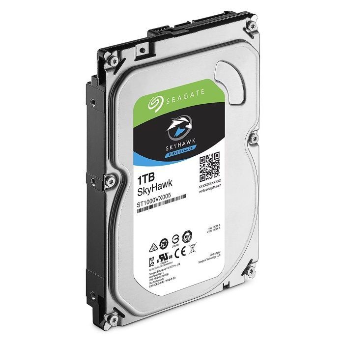 Жесткий диск Seagate ST1000VX005, 3.5" HDD, SATA, 1TB, 5900 rpm, 64MB, OEM