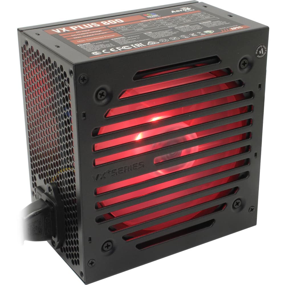 Блок питания AeroCool VX PLUS 800W RGB ATX (150959) (VX PLUS 800 RGB)