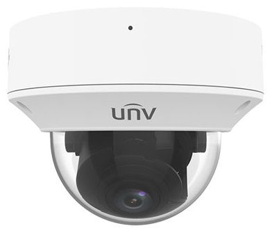 Uniview Видеокамера IP купольная антивандальная, 1/ 2.8" 8 Мп КМОП @ 20 к/ с, ИК-подсветка до 40м., LightHunter 0.003 Лк @F1.6, объектив 2.8-12.0 мм моториз (IPC3238SB-ADZK-I0-RU)