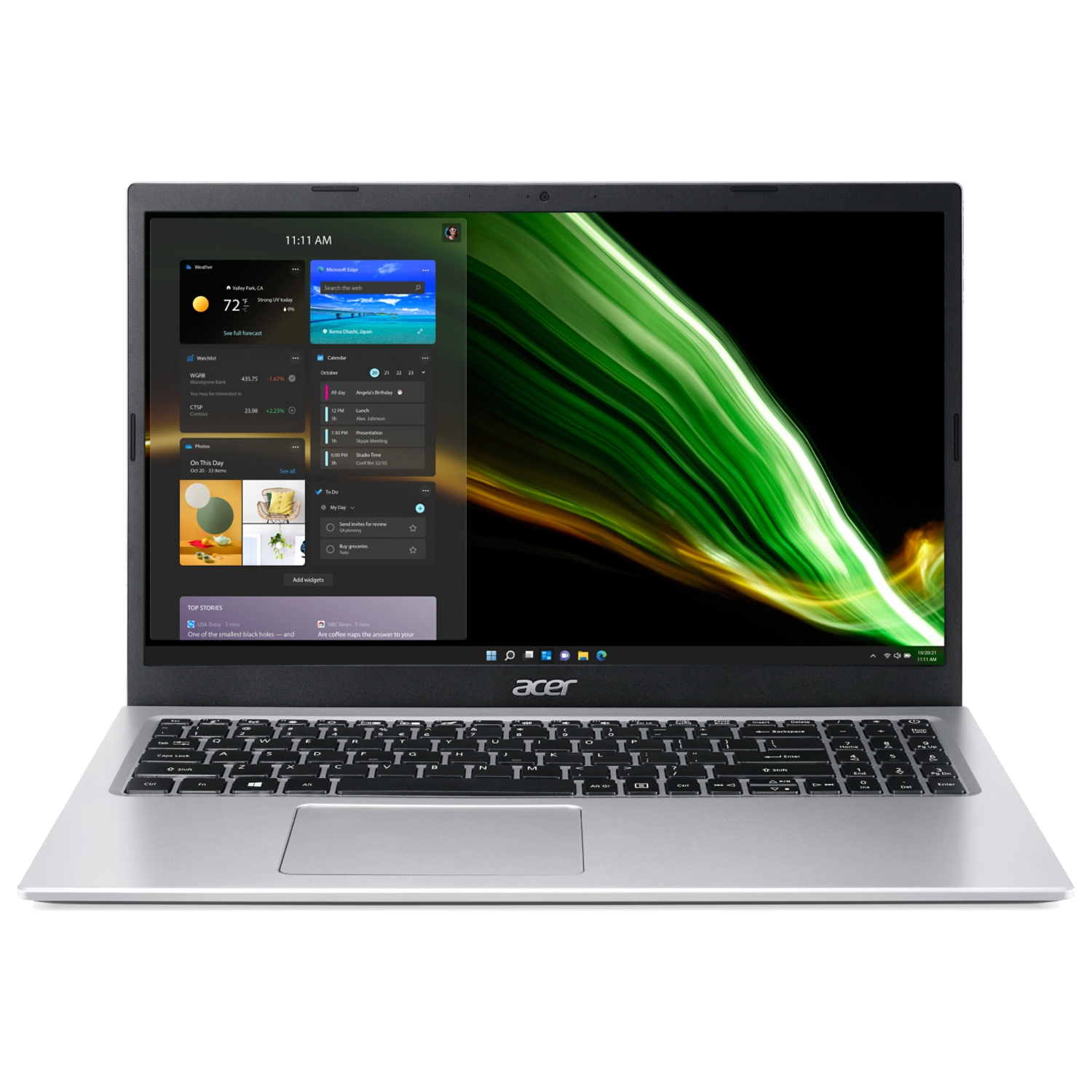 Ноутбук Acer Aspire 3 A315-58-55AH Core i5-1135G7/8Gb/SSD256Gb/15.6&quot;/IPS/FHD/noOS/silver (NX.ADDER.01K)