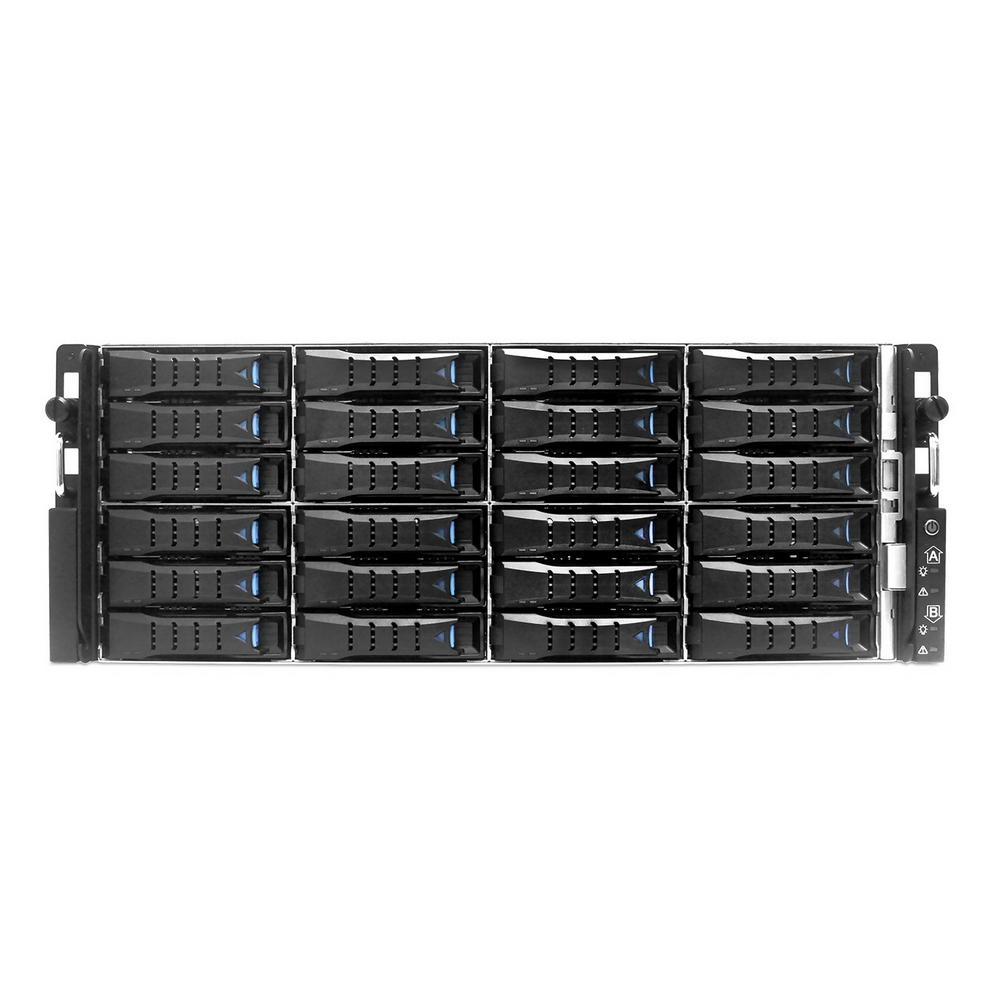 &quot;HA401-VG_XP1-A401VG01 A401VG01 4U 24-bay storage server, 24x SATA/SAS hotswap 3.5&quot;/2.5&quot; universal &quot;bay, 2x canister, 4x 9mm 2.5&quot; nternal bay, 12G expander board with 2x SFF-8643, 2xSFF-8644, 1300W 1+1 redundant power supply, 4x 6