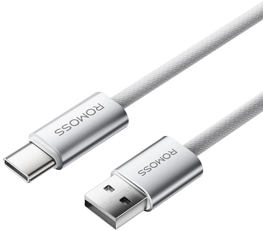 Кабель Romoss CB3038 1747008 ver2.0 USB (m)-USB Type-C (m) 1.2м белый