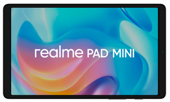 Планшет Realme Pad Mini RMP2106 T616 2.0 8C RAM4Gb ROM64Gb 8.7" IPS 1340x800 Android 11 серый 8Mpix 5Mpix BT WiFi Touch microSD 1Tb 6400mAh 15hr (6650463)