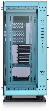 Корпус Thermaltake Core P6 TG Turquoise бирюзовый без БП ATX 10x120mm 6x140mm 2xUSB2.0 2xUSB3.0 audio bott PSU (CA-1V2-00MBWN-00)