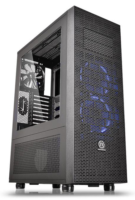 Корпус Thermaltake Core X71 TG черный без БП ATX 2xUSB2.0 2xUSB3.0 audio bott PSU (CA-1F8-00M1WN)