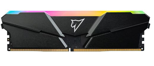 Netac Shadow RGB 8GB DDR4-3200 (PC4-25600) C16 Grey 16-20-20-40 1.35V XMP Memory module (NTSRD4P32SP-08E)