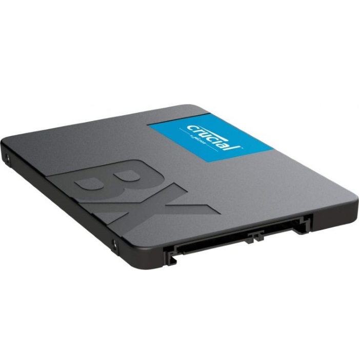 Накопитель Crucial CT240BX500SSD1 2.5", SSD, SATA III, 240GB, MLC, RTL