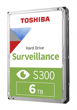 Жесткий диск Toshiba Original SATA-III 6Tb HDWT860UZSVA Surveillance S300 (5400rpm) 256Mb 3.5"