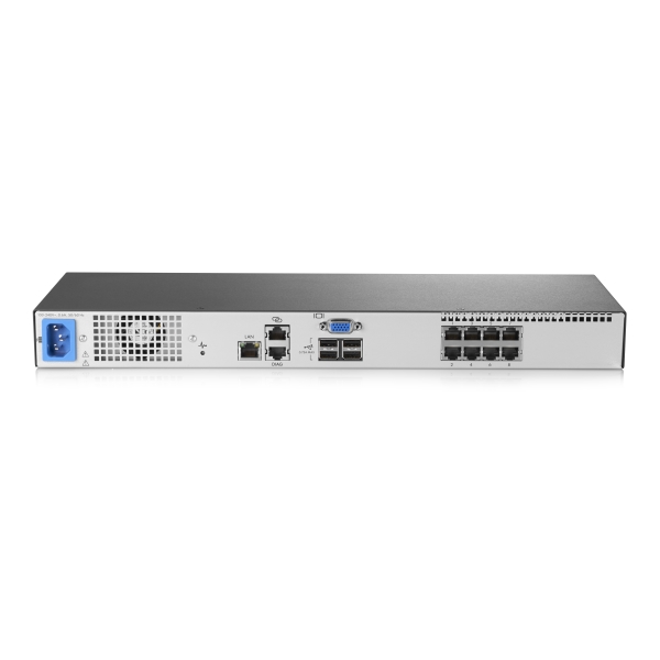 Картинка Консольный переключатель HP 0x1x8 G3 KVM Console Switch (AF651A) 