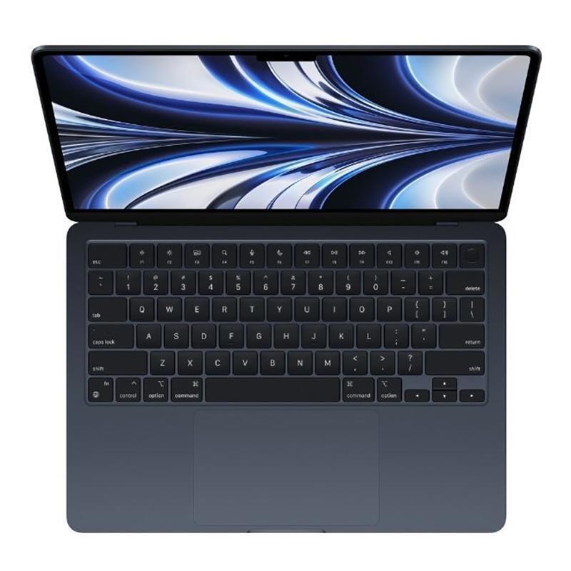 Ноутбук Apple/ 13-inch MacBook Air: Apple M2 with 8-core CPU, 8-core GPU/ 8GB/ 256GB SSD - Midnight/ EN (MLY33HN/A)