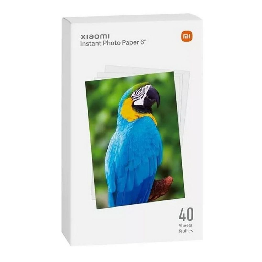 Фотобумага Xiaomi Instant Photo Paper 6" BHR6757GL A6/273г/м2/40л./белый глянцевое гладкая для термической печати