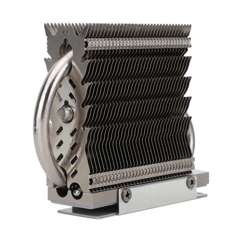 Радиатор к SSD/ SSD Cooler Thermalright M.2 HR-09 2280 PRO SSD (Radiator, Al, M.2 2280, Heat pipes:2x6mm, 86x24x74mm, Silver) (TR-M.2 HR-09 2280 PRO SSD)