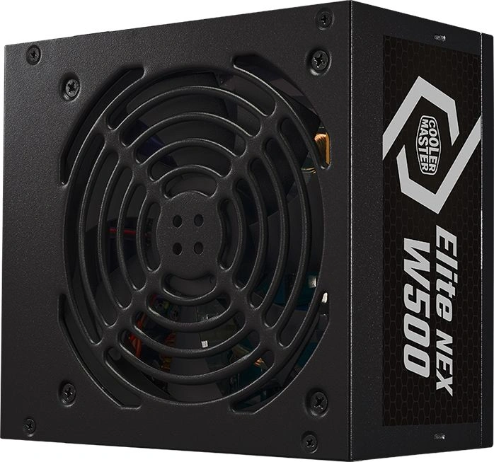 Блок питания ATX 12V Ver. 2.41 500W 80 Plus APFC 120mm fan 24pin 1x(4+4)pin 2xPCI-E 5xSATA 3xMolex Elite Nex Series MPW-5001-ACBW-BEU COOLER MASTER