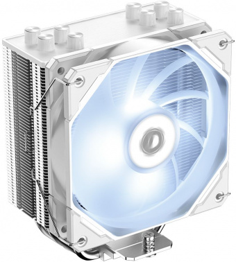 Устройство охлаждения(кулер) ID-Cooling SE-224-XTS WHITE Soc-AM4/ 1151/ 1200/ 2066/ 1700 4-pin 16-29dB Al+Cu 220W 650gr LED Ret