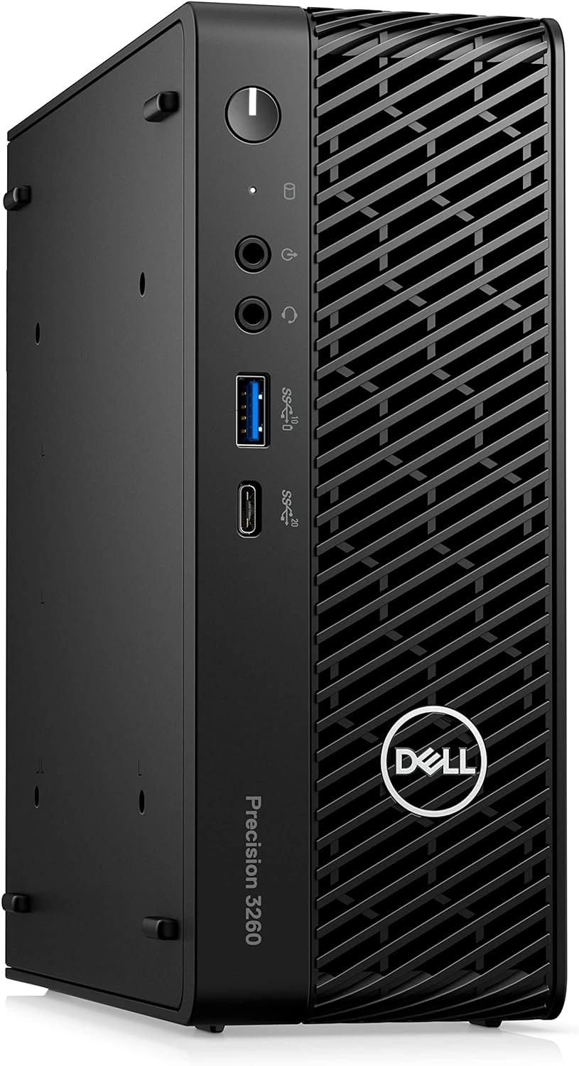 Рмбочая станция Dell Precision 3260 Compact i5 13500 (2.5) 16Gb SSD1Tb T1000 4Gb CR Linux Ubuntu GbitEth 240W мышь клавиатура черный (3260-5610)