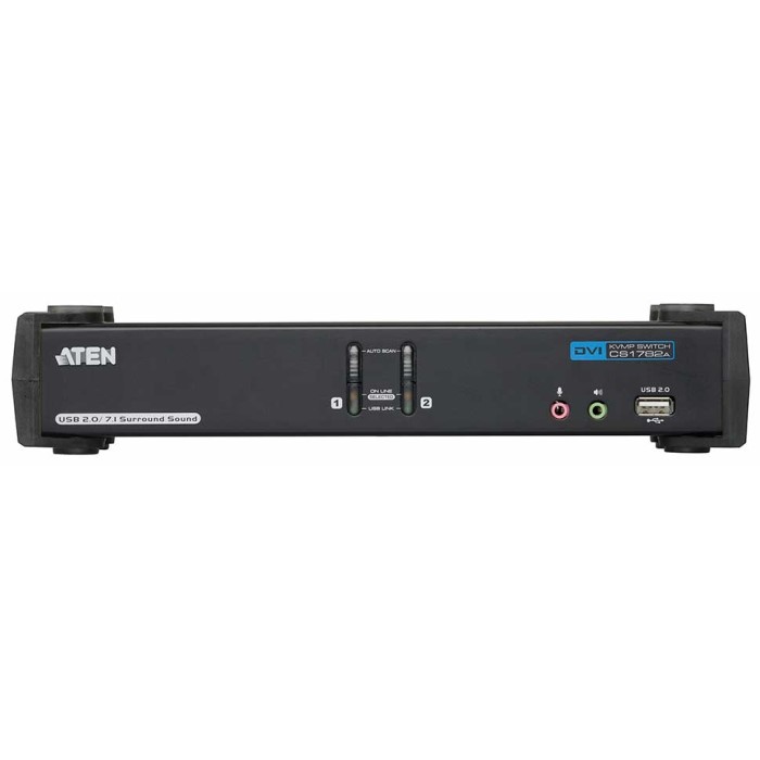 Картинка Переключатель KVM Aten CS1782A-AT-G (CS1782A-AT-G) 