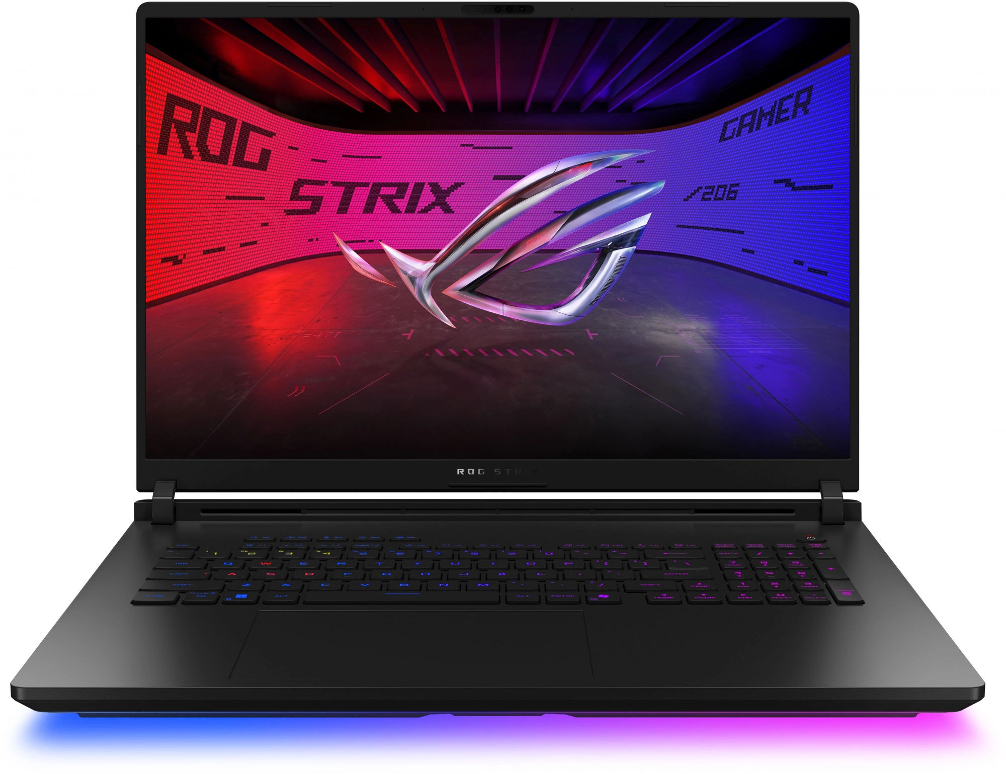 Ноутбук/ ASUS ROG Strix SCAR 18 G835LW-SA112W 18"(2560x1600 mini LED)/ Core Ultra 9 275HX/ 32Gb/ 1024 Gb SSD/ RTX 5080 16Gb/ BT/ WiFi/ 90WHr/Off Black/ Win11Home (90NR0LI1-M005M0)