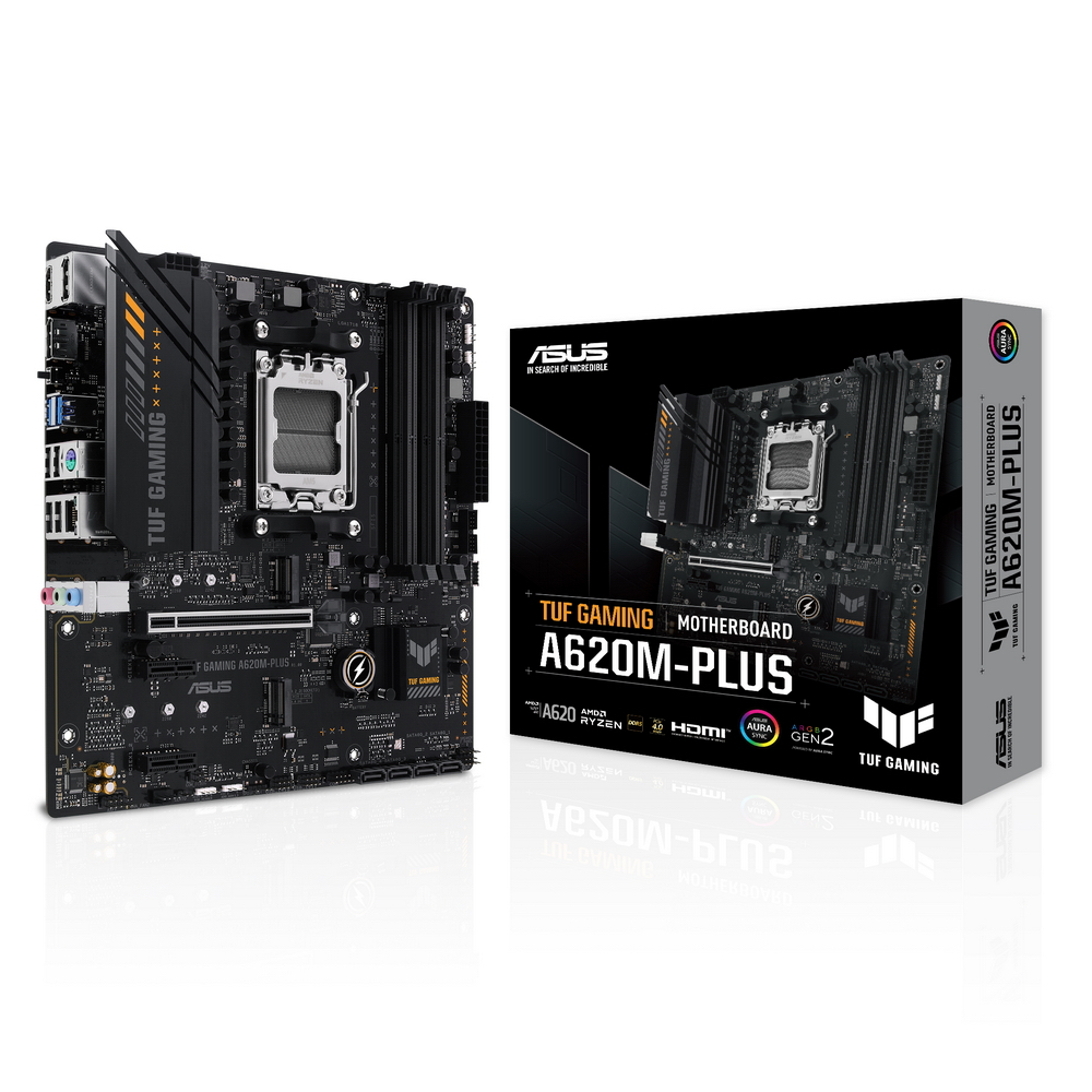 TUF GAMING A620M-PLUS/AM5,A620,USB 3.2 GEN 1,AURA,MB (90MB1EZ0-M0EAY0)