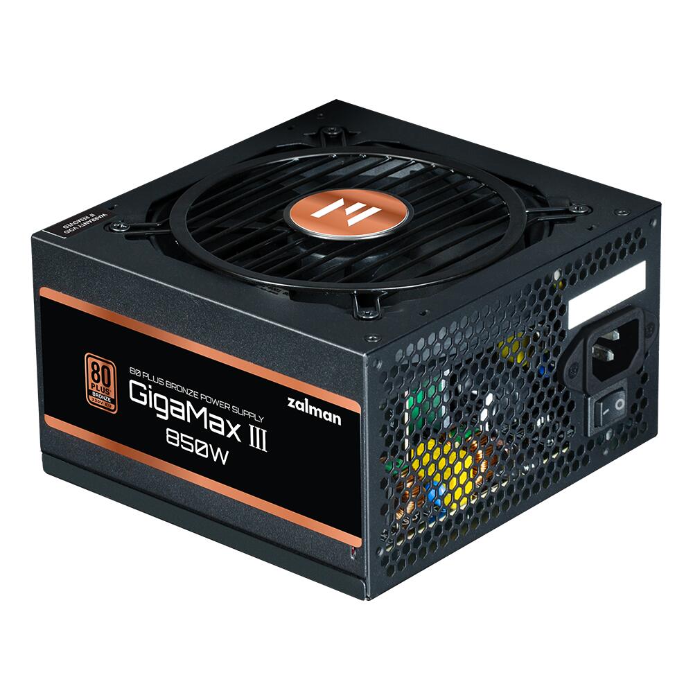 блок питания Zalman ZM850-GV3, 850W, ATX12V v3.0, Gen 5.0, APFC, 12cm Fan, 80+ Bronze, Retail