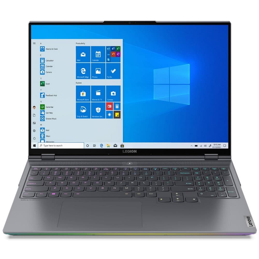 *Ноутбук Lenovo Legion 7 16IAX7 16" (2560x1600)/ Core i9 12900HX/ 32Gb/ 1Tb SSD/ RTX3080Ti 16Gb/ BT/ WiFi/ Win11Home (82TD000ERK)