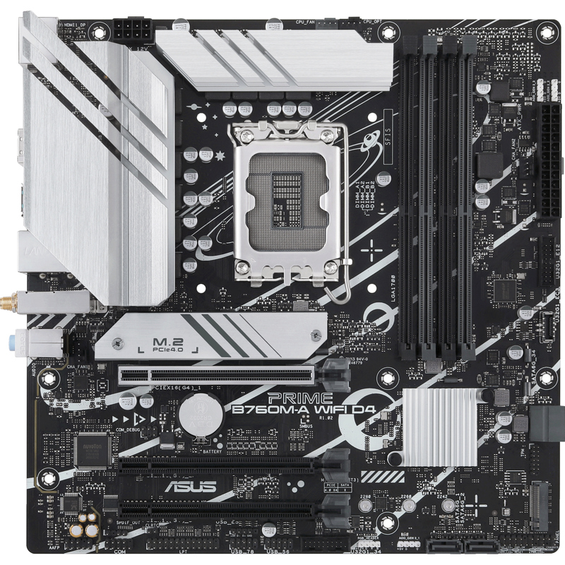 Материнская плата PRIME B760M-A WIFI D4 (90MB1CX0-M1EAY0)