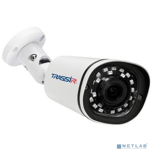 TRASSIR TR-D2121IR3 v6 3.6 Уличная 2Мп IP-камера с ИК-подсветкой.{Матрица 1/2.7" CMOS,разрешение 2Мп FullHD (1920?1080) @25fps, чувствительность: 0.005Лк (F1.8), режим "день/ночь" (механический ИК-фи}