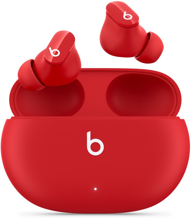 Гарнитура вкладыши Beats Studio Buds True Wireless Noise Cancelling красный беспроводные bluetooth в ушной раковине (MJ503EE/ A) (MJ503EE/A)