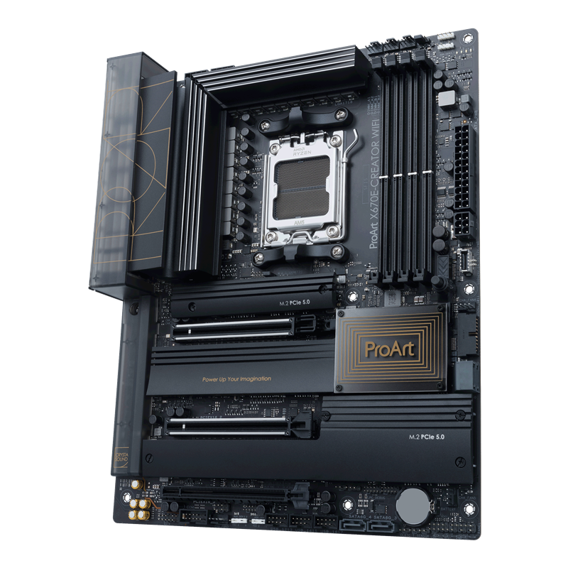 ASUS PROART X670E-CREATOR WIFI, Socket AM5, X670, 4*DDR5, HDMI+2xUSB4 , 4xSATA3 + RAID, Audio, Gb LAN, USB 3.2, USB 2.0,ATX; 90MB1B90-M0EAY0