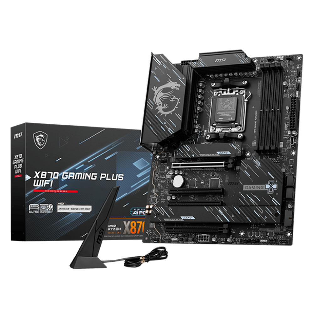 Материнская плата AMD X870 SAM5 ATX X870 GAMING PLUS WIFI MSI