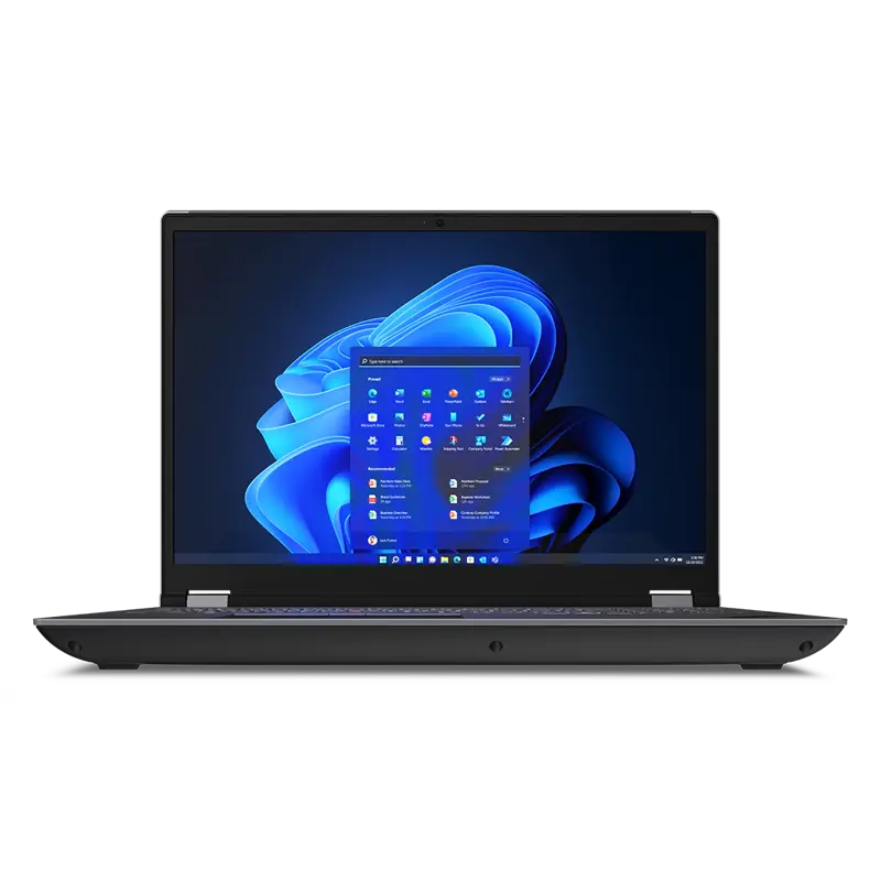 Ноутбук/ Lenovo ThinkPad P16 G1 16" WQXGA (2560x1600) IPS 400nit, i7-12800HX, 16GB, 512GB SSD,Intel® Wi-Fi® 6E AX211 ,RTX A1000 4GB , Win11p64DG10p64 (EN_kbd , 3pin cable) (21D6005MUS)
