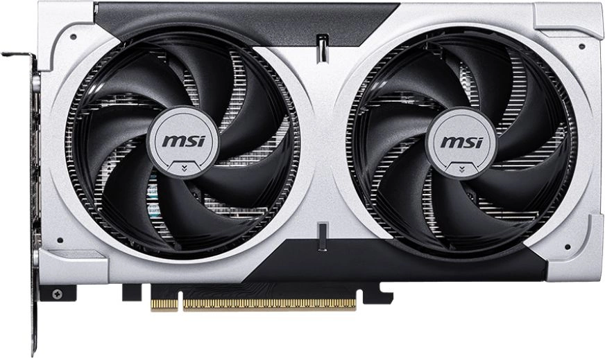 Видеокарта MSI PCI-E 5.0 RTX 5060 Ti 8G VENTUS 2X OC PLUS NVIDIA GeForce RTX 5060TI 8Gb 128bit GDDR7 2617/ 28000 HDMIx1 DPx3 HDCP Ret (602-V536-07S)