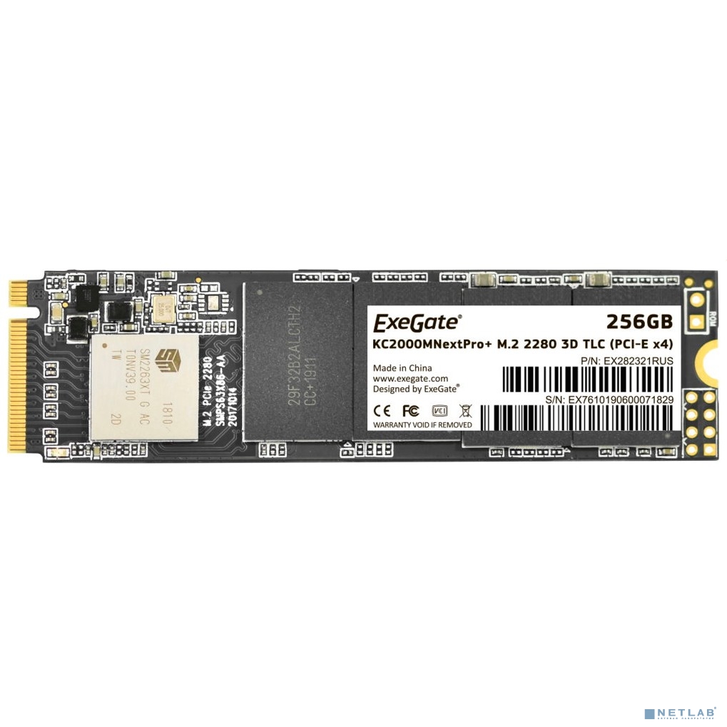 ExeGate SSD M.2 256GB NextPro+ EX282321RUS