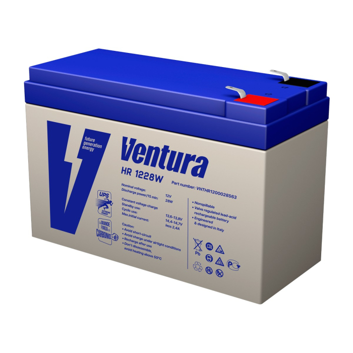 Батарея VENTURA Батарея для ИБП Ventura HR 1228W 12В, 7Ач