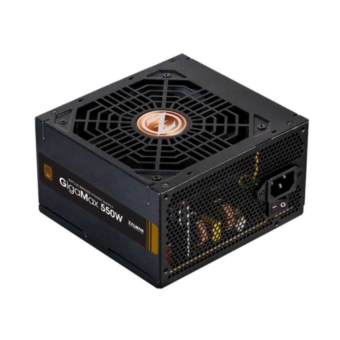 Блок питания Zalman ZM550-GVII, 550W, ATX12V v2.31, EPS, APFC, 12cm Fan, 80+ Bronze, Retail