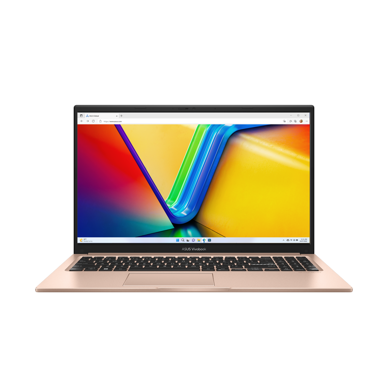 Ноутбук/ ASUS X1504ZA-BQ1415 15.6"(1920x1080 (матовый) IPS)/Intel Core i3 1215U(1.2Ghz)/16384Mb/512PCISSDGb/noDVD/Int:Intel UHD Graphics/Cam/BT/WiFi/42WHr/war 1y/1.7kg/Terra Cotta/DOS (90NB1023-M02270)