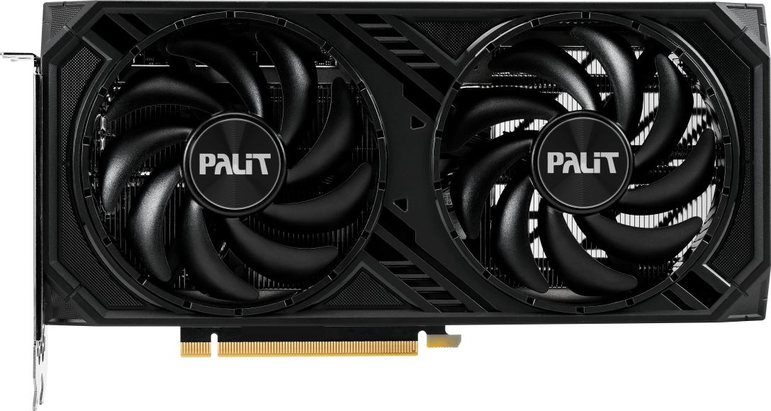 Видеокарта Palit PCI-E 4.0 RTX4060TI DUAL OC NVIDIA GeForce RTX 4060TI 8192Mb 128 GDDR6 2685/ 9000 HDMIx1 DPx3 HDCP Ret (NE6406TT19P1-1060D)