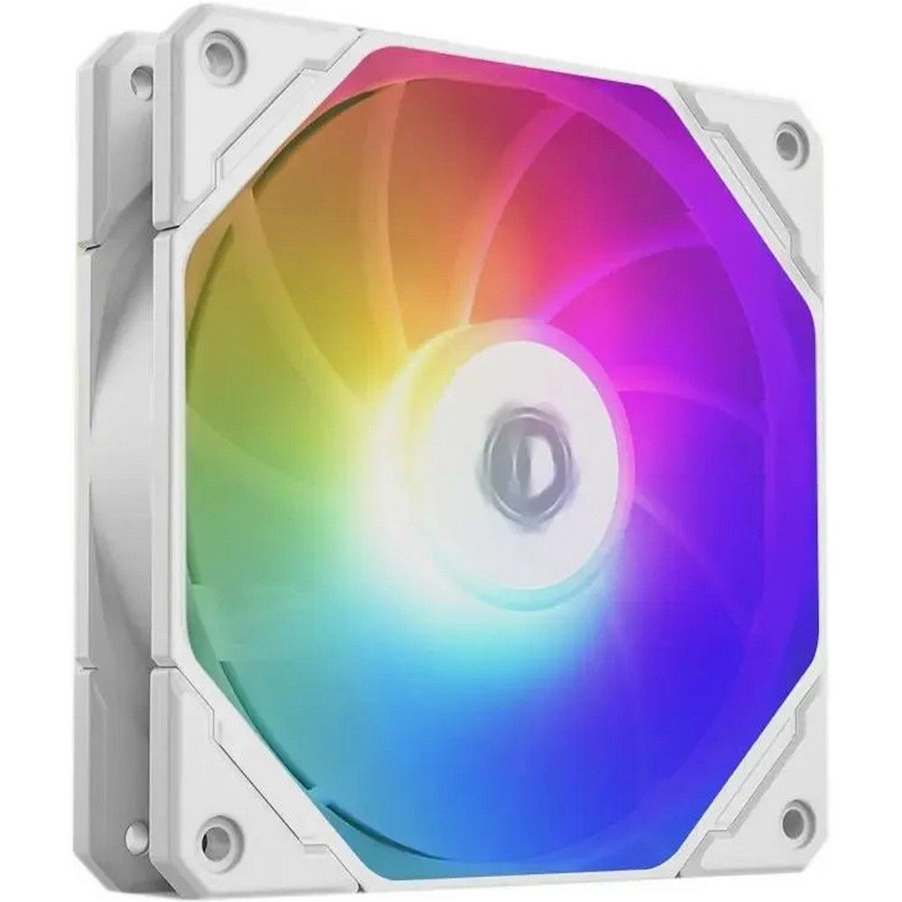 Вентилятор для корпуса ID-Cooling TF-12025-Pro ARGB 120х120x25 белый 4-pin 35.2дБ (TF-12025-PRO ARGB WHITE) Ret