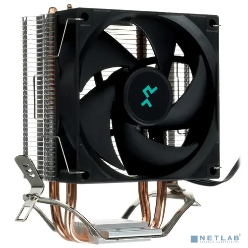 Кулер CPU Deepcool AG200 (100W Intel LGA1700/ 1200/ 1151/ 1150/ 1155 AMD AM5/ AM4 30.5dB 500-3050 rpm 120мм медь+ алюминий) (R-AG200-BKNNMN-G)