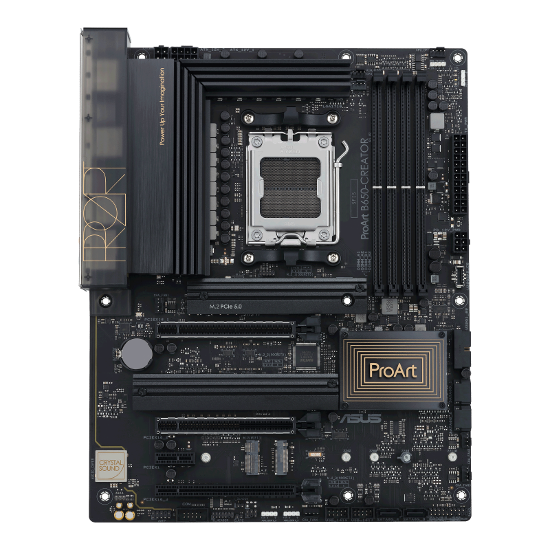 Материнская плата ASUS PROART B650-CREATOR, Socket AM5, B650, 4*DDR5, HDMI, 4xSATA3 + RAID, M2, Audio, Gb LAN, USB 3.2, USB 2.0, ATX (90MB1C40-M0EAY0)