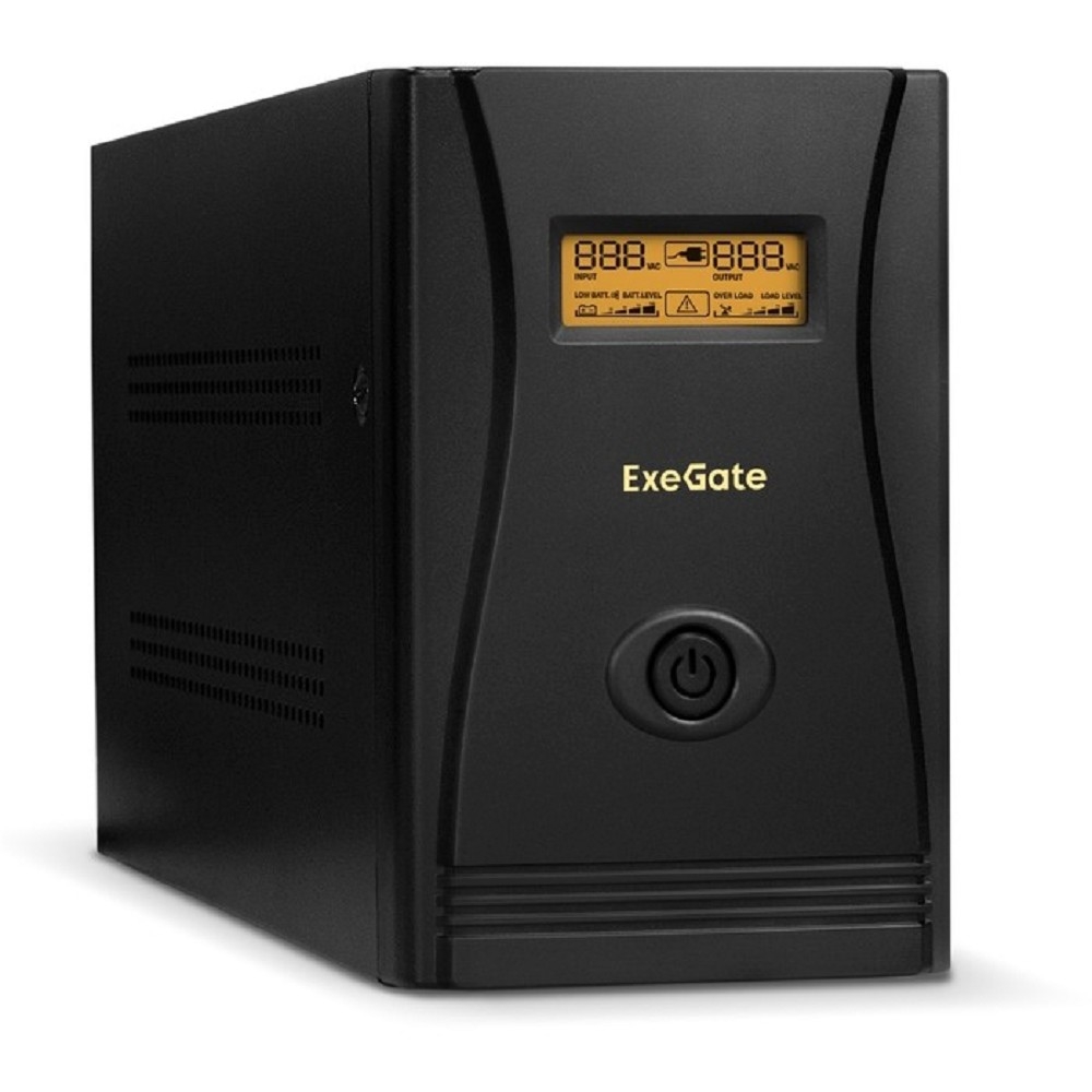 Exegate EP285512RUS ИБП ExeGate SpecialPro Smart LLB-1600.LCD.AVR.EURO.RJ