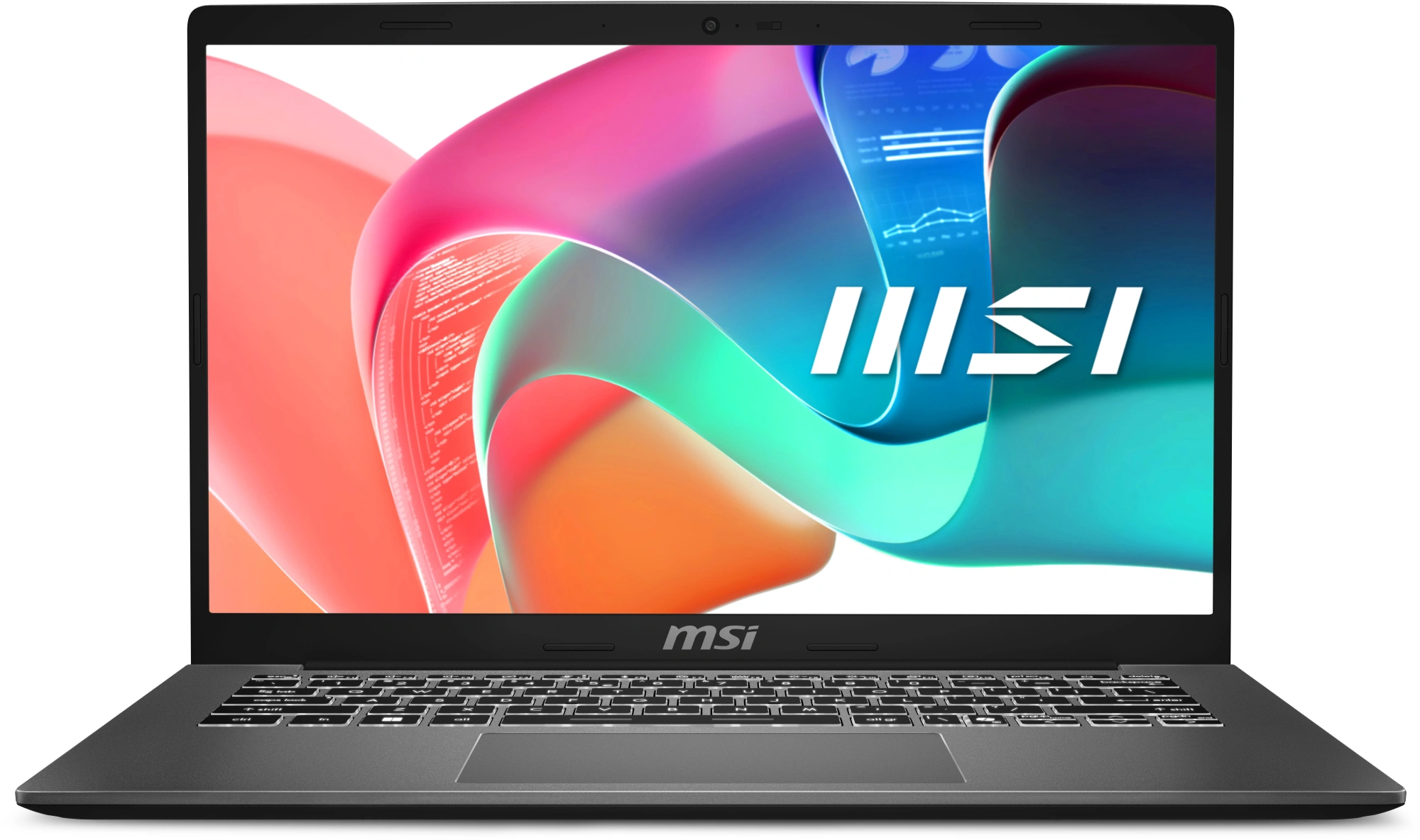 Ноутбук MSI Modern 14 F1MG Core 7 150U 14" FHD (1920*1080)IPS, DDR4 16GB (8GB*2),512GB SSD Intel Graphics,backlight,46.8Whr,1.5kg,Dos,1y,Platinum Gray (9S7-14S111-484)